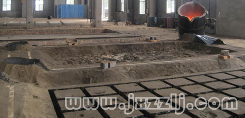 建新鑄造現場